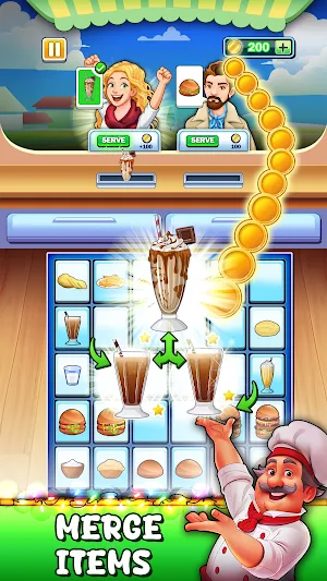 Burger Merge Kitchen Stories Screenshot 0