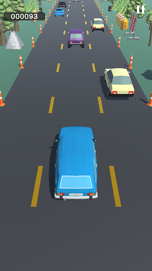 Infinite Overtake Traffic Race Screenshot 1