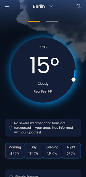 WeatherX+ Screenshot 0