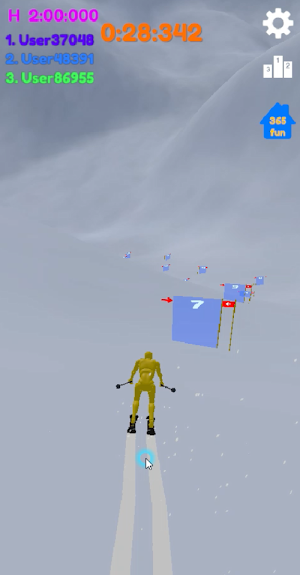 [365fun] Ski Challenge Screenshot 2