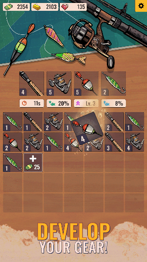 Fishing Boat Inc: Idle Merge Screenshot 1