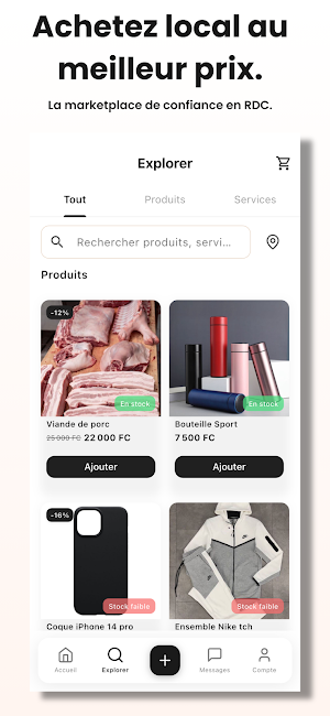 Monzoto : Vendre & acheter RDC Screenshot 1