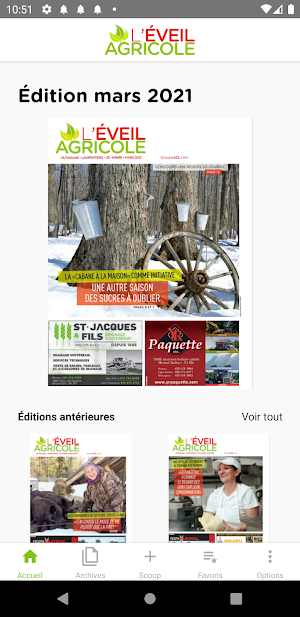 L'Éveil agricole Screenshot 0
