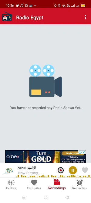 Radio Egypt : Stream Music App Screenshot 3