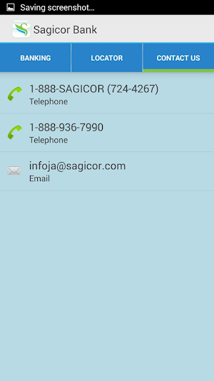 Sagicor eBank Screenshot 2
