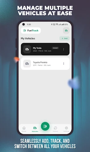 FuelTrack: Simple Fuel Tracker Screenshot 3
