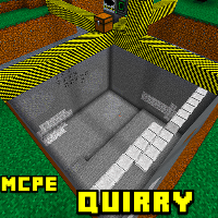 Mod Custom Size Quarry MCPE