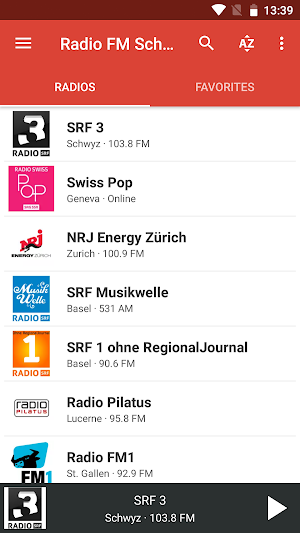 Radio FM Schweiz (Switzerland) Screenshot 0
