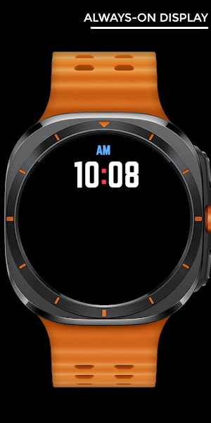 Nighty Digital 45 - watch face Screenshot 2