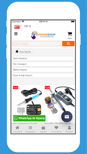 UrhanShop Elektronik Screenshot 2