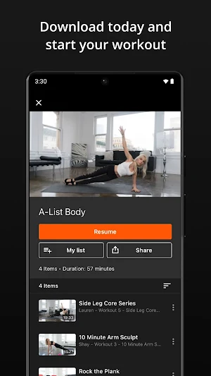 BodyselfieTV Online Workouts Screenshot 3