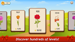 Solitaire TriPeaks Rose Garden: love flowers 2020 Screenshot 3
