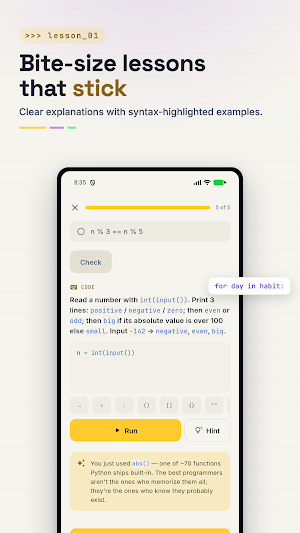Learn Python: Coding Lessons Screenshot 2