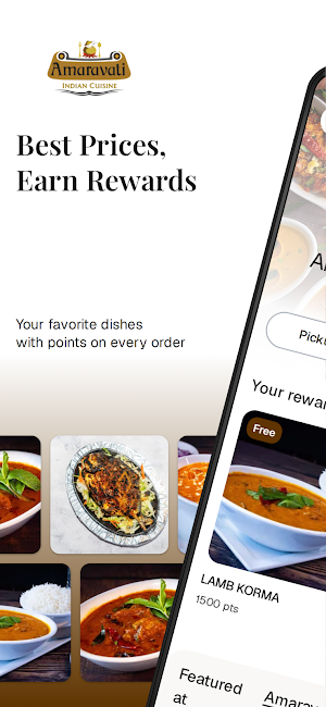 Amaravati Indian Cuisine To Go Screenshot 0