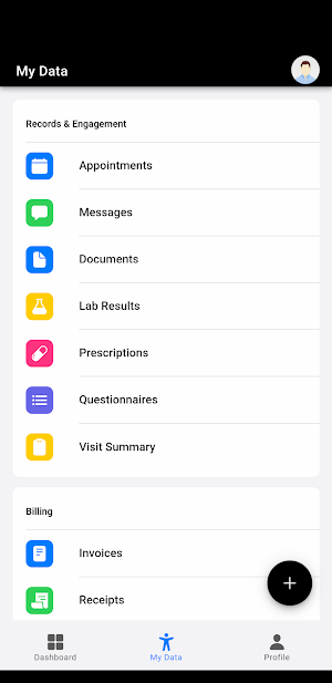 SHW Patient Portal Screenshot 3