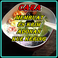 Cara Membuat Es Krim Adonan Ku