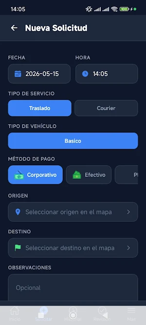 Chaski Driver Corporativo Screenshot 2