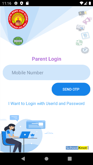 Jyothi Model High School Stfal Screenshot 1