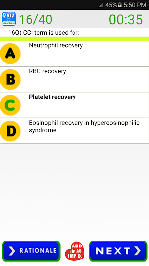 Hematology Exam Prep Screenshot 3