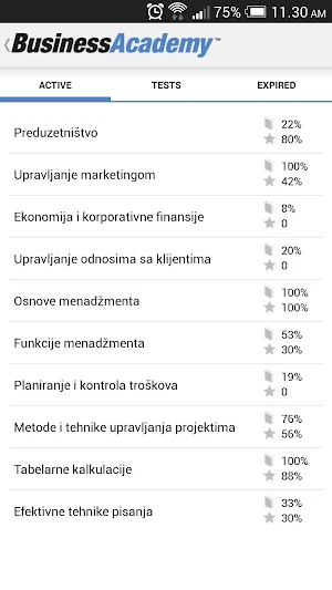 BusinessAcademy Screenshot 0