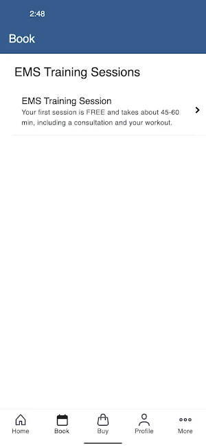 CS FITNESS Screenshot 1