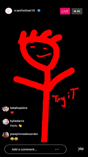 Fake Live - Famous for a while Screenshot 3