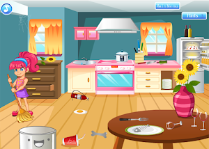Girls Cleaning Rooms Home Screenshot 2
