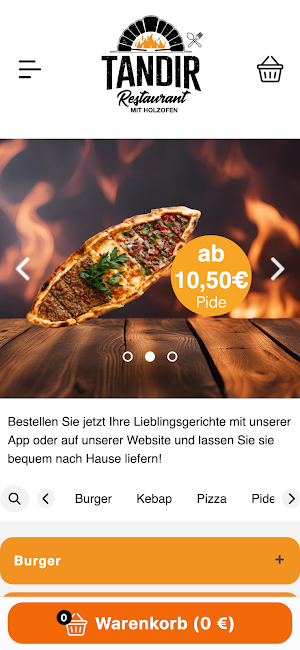 Tandir Restaurant Lauterach Screenshot 1
