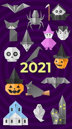 Origami Halloween From Paper Screenshot 0