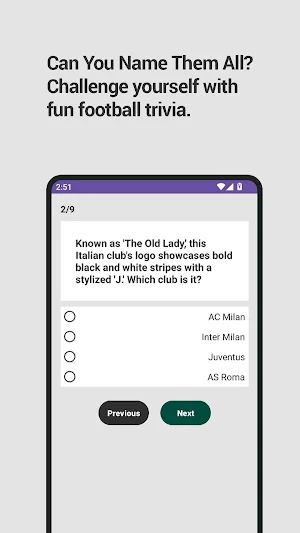 Guess Name Football Logo Screenshot 2