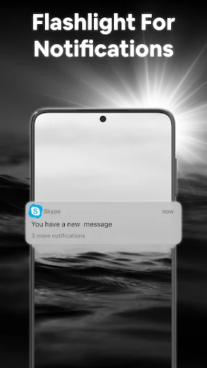 LED Flashlight & Flash Alert Screenshot 2