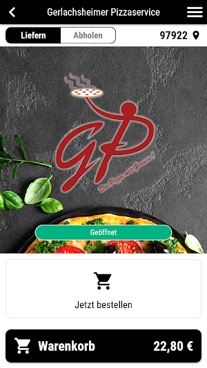 Gerlachsheimer Pizzaservice Screenshot 0
