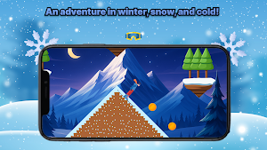 Crazy Snow Skier: Platformer Screenshot 0
