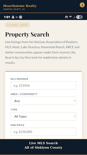 Hearthstone Home Finder Screenshot 1