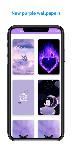 Purple wallpaper Screenshot 1