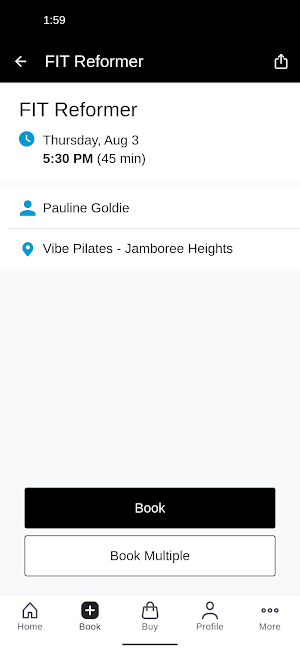 Vibe Pilates Screenshot 2