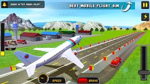 City Airplane Pilot Flight New Game-Plane Games Screenshot 1