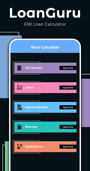 LoanGuru - EMI Loan Calculator Screenshot 3