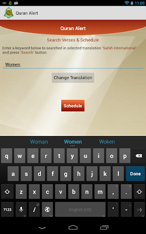 Quran Alert Lite Screenshot 1