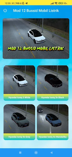 Mod 12 Bussid Mobil Listrik Screenshot 3