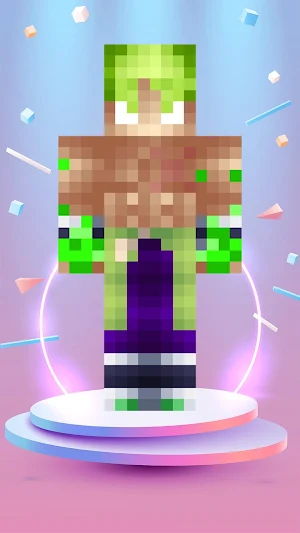 Broly Skin for Minecraft Screenshot 1