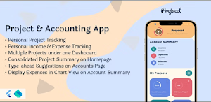 Project and Accounting App Screenshot 0