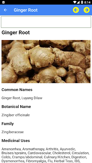 Herbs Dictionary Screenshot 2