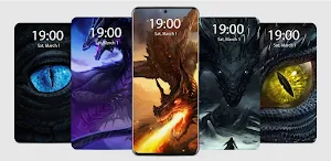 Dragon Live Wallpaper Parallax Screenshot 0