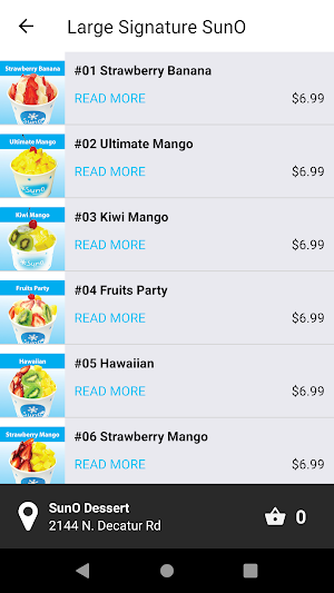 SunO Dessert Decatur Screenshot 2