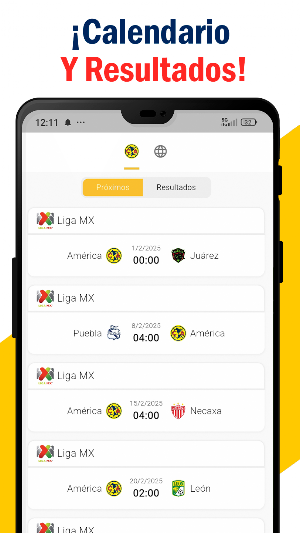 Club América Live Resultados Screenshot 3