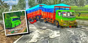 Mod Jalan Rusak Bussid Lumpur Screenshot 2
