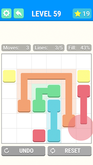 connect the color! -暇つぶし脳トレ- Screenshot 2