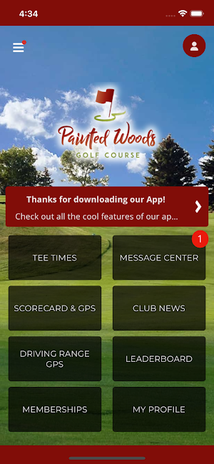 Painted Woods Golf Course Screenshot 1