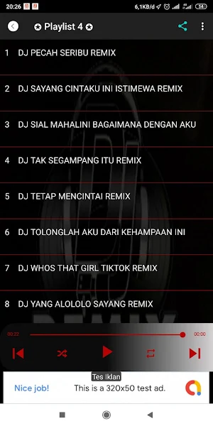 Dj Aku Hanya Pelarian Viral Screenshot 1